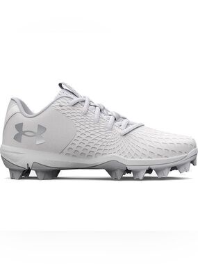 Under Armour Girl UA Glyde 2 RM Softball Cleats In White